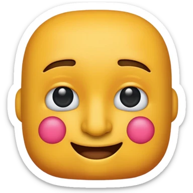 "3D emoji covering nose (to block smell)" sticker