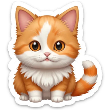 munchkin kitten  sticker