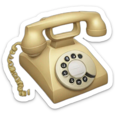 telephone sticker