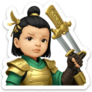 Samurai Guardian sticker