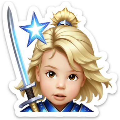 Celestial Samurai sticker