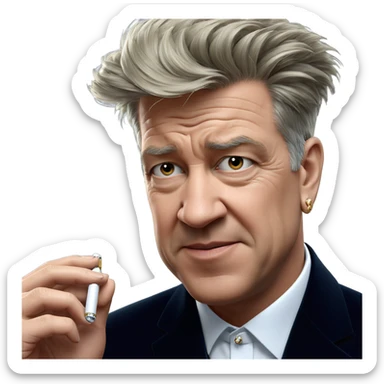 smoking elegance with jewelry sticker