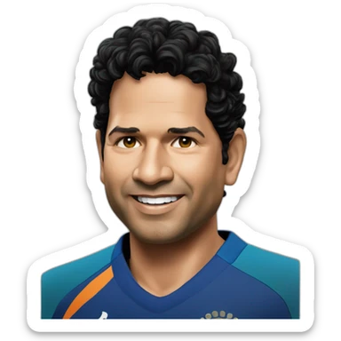 Sachin Tendulkar sticker