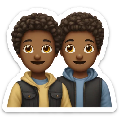 three best friends sticker