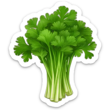 parsley bunch sticker