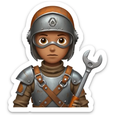 débrouille ferrailleur post apo survie sticker