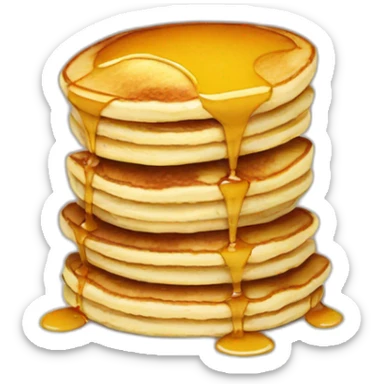 Pancake sticker