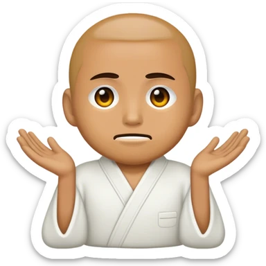 man japan sorry sticker