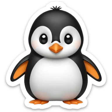 Pinguino cute sticker