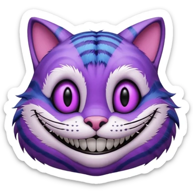 Chat de cheshire sticker