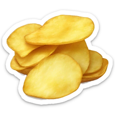 potato chips sticker