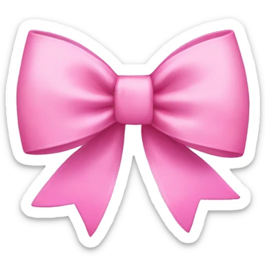 Pink Bow sticker