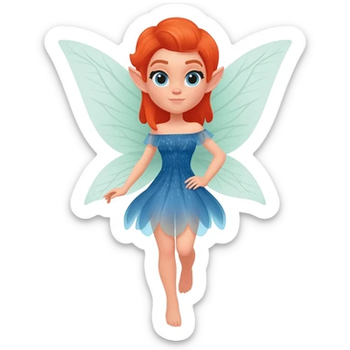 Navi the fairy sticker