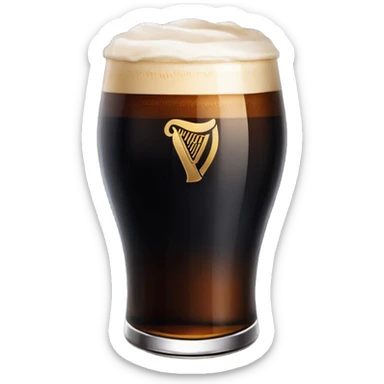 Guiness sticker