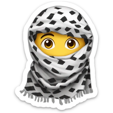 Keffiyeh sticker