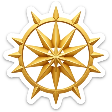 Light & Code Roundtable Bahai no people, just symbols. should have 9 points sticker