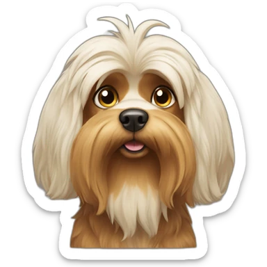 Giant Yorkshire dog sticker