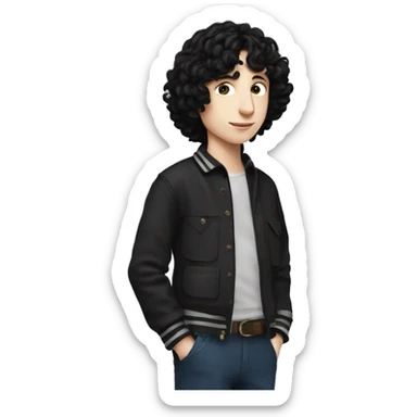 Finn Wolfhard sticker