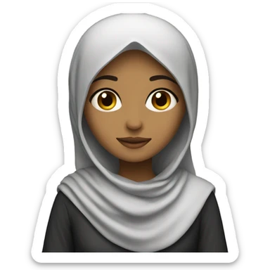 Islam girl sticker
