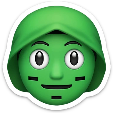 generate a hacker emoji sticker