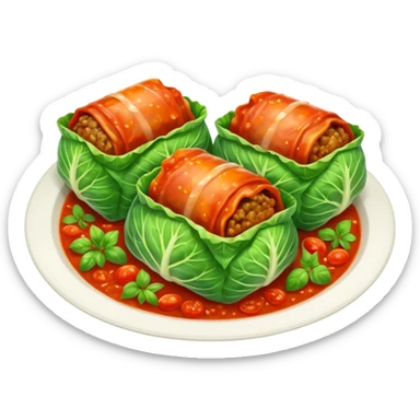 cabbage rolls sticker