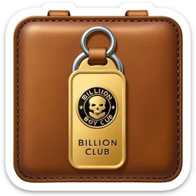 BBC Billion Dollar Boys club pass  sticker