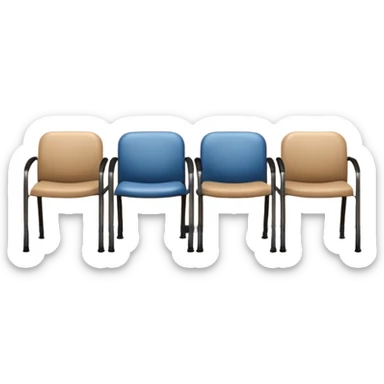 waiting room hospital sticker