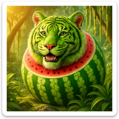 Edit the character in the reference image to have a happy expression, keeping the original style, outfit, and colors exactly as in the reference image. sticker