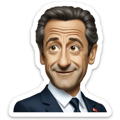 Nicolas Sarkozy sticker
