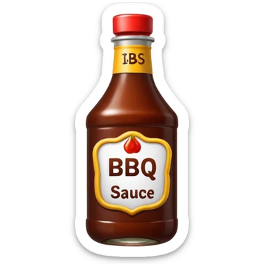bbq sauce sticker
