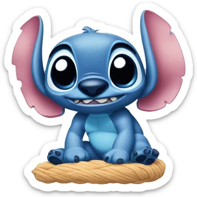 Stitch from lilo and stitch sticker