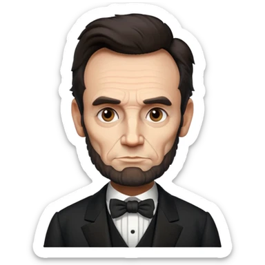 Abraham Lincoln sticker