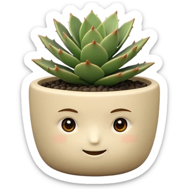 Planter sticker