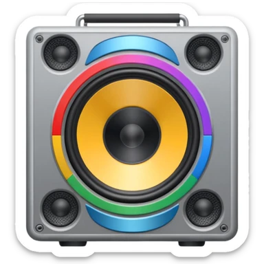 mac os icon speaker volume sticker