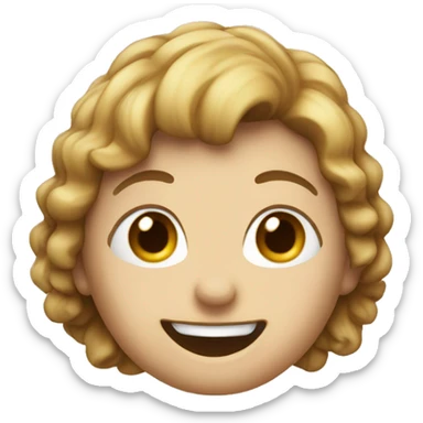 Noisette heureuse  sticker