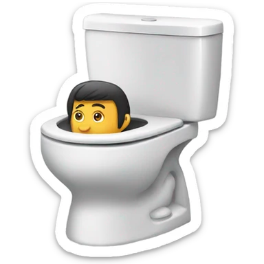 skibidi toilet sticker