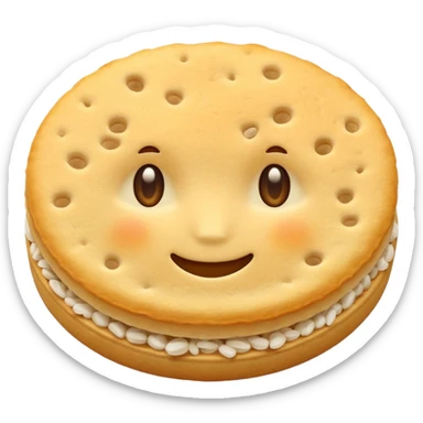 rice cracker sticker