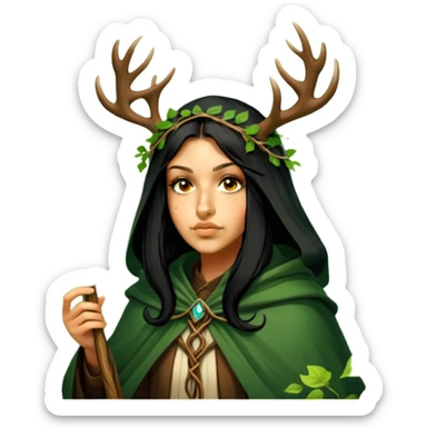 Forest Wizard sticker