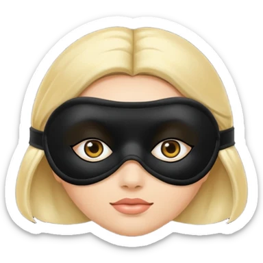 sleep mask sticker