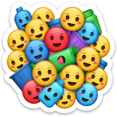 make some trash talk emojis sticker