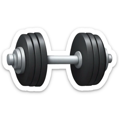 Dumbbell emoji sticker