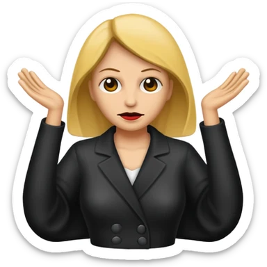 Dead hangwoman sticker