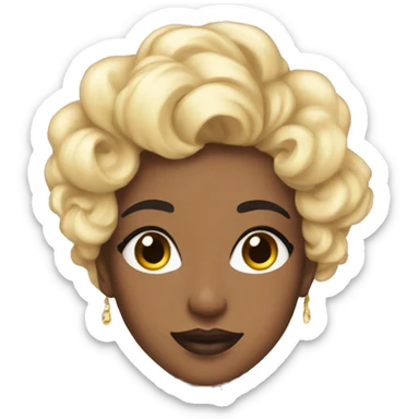 Fancy make up and skincare  sticker