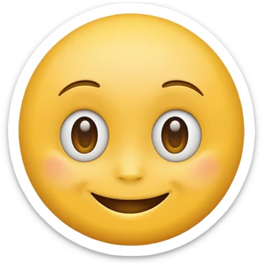 Emoji qui regarde de côté sticker