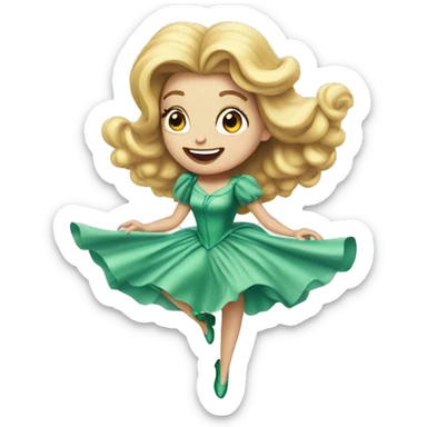Defying Gravity Glinda sticker
