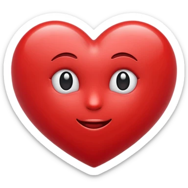 Merun heart iso emoji  sticker