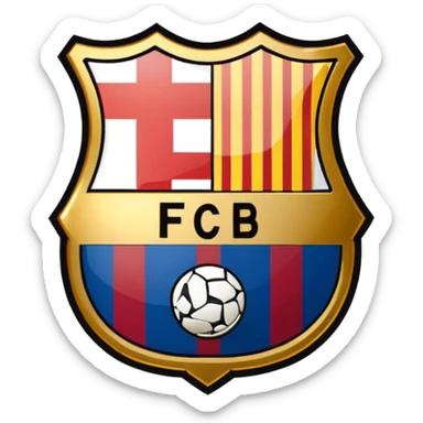 Escudo fc Barcelona  sticker