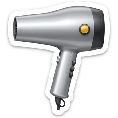 Secador de cabelo sticker