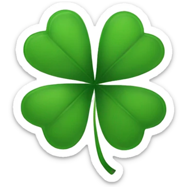 Clover sticker