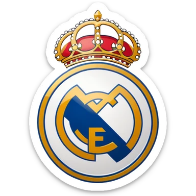 Logo del real Madrid  sticker